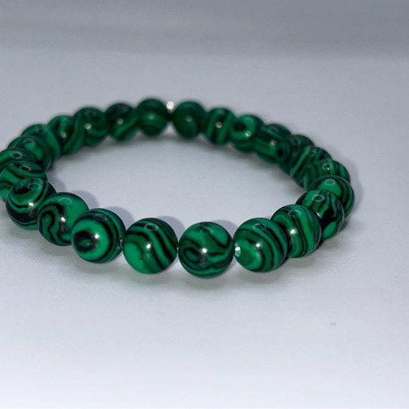 Malachite Bracelet – Protection, Healing & Transformation - Picture 4 of 5